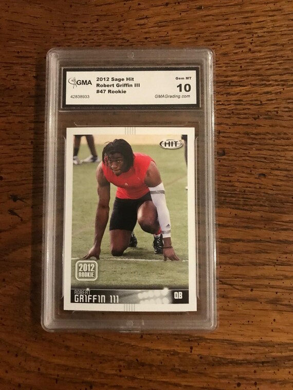 gma graded cards Robert Griffin III Rookie Football Card Graded GMA 10 (original Issue) (as  Pictured) (5598