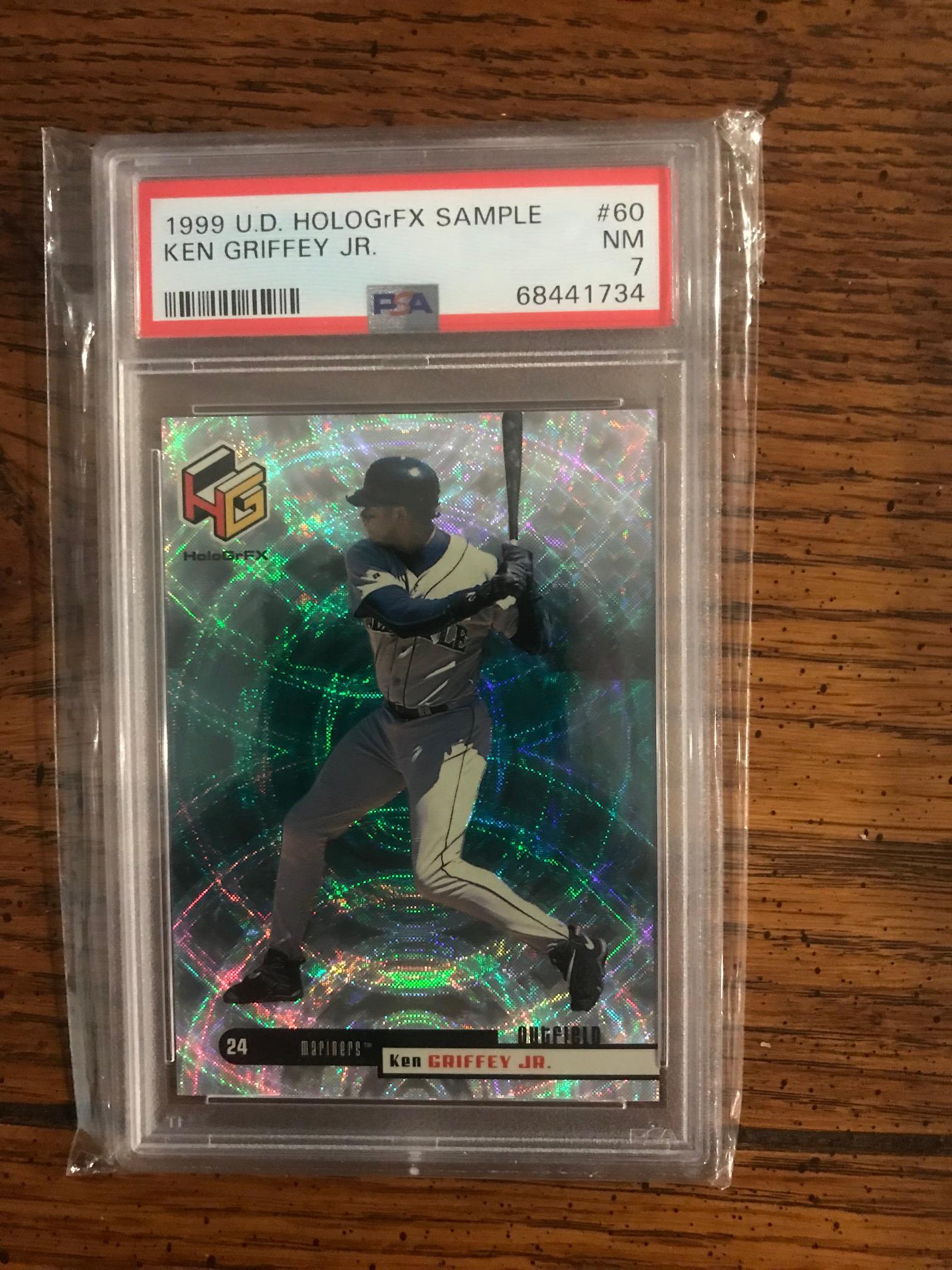 Ken Griffey Jr. 1999 Upper Deck Holo Sample PSA 7 (as Pictured