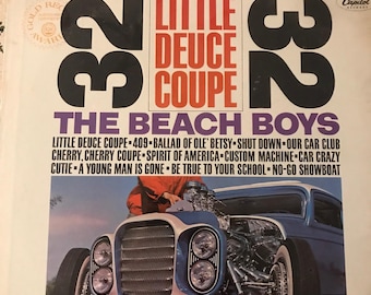 The Beach Boys Vinyl Record Album Lot: Little Deuce Coupe, Light