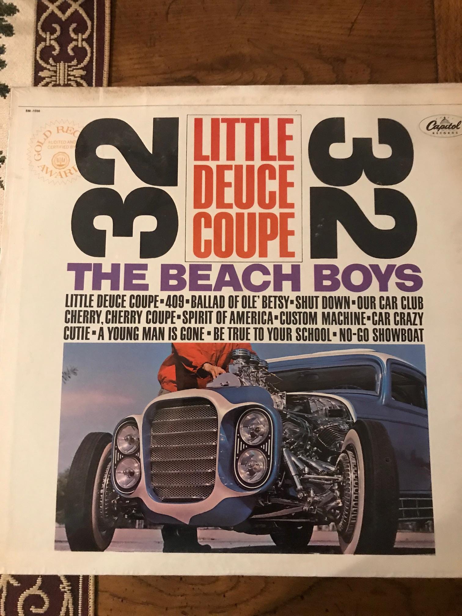 ビーチ・ボーイズ LP 未開封 Little Deuce Coupe 送料無料（米国