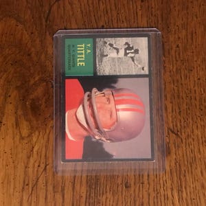 Cartão de futebol Topps YA Title (edição original) (conforme ilustrado) (4815)