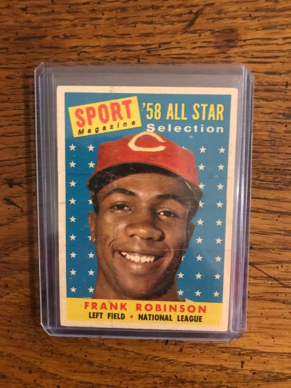 Frank Robinson All Star 1958 Topps Baseball Card original Issue as 