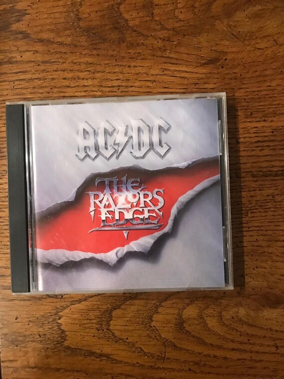 Ac/dc CD the Razor's Edge Free Shipping in USA (CD-35) - Etsy