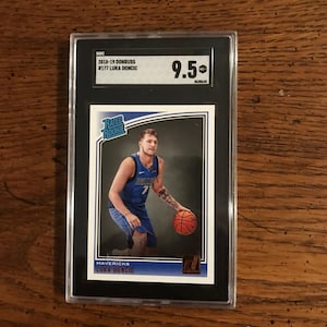 Carte de basket-ball recrue Luka Doncic SGC 9.5 Donruss (comme sur la photo) (édition originale) (5409)