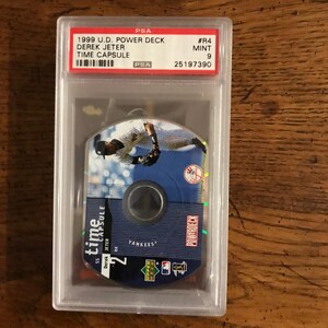 Derek Jeter 1999 Upper Deck Power Deck Baseball Card PSA 9 (Original Issue) (As Pictured)  (5003}