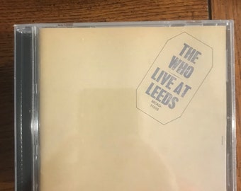 The Who LP Sealed Live At Leeds   free shipping In USA (CD-1)