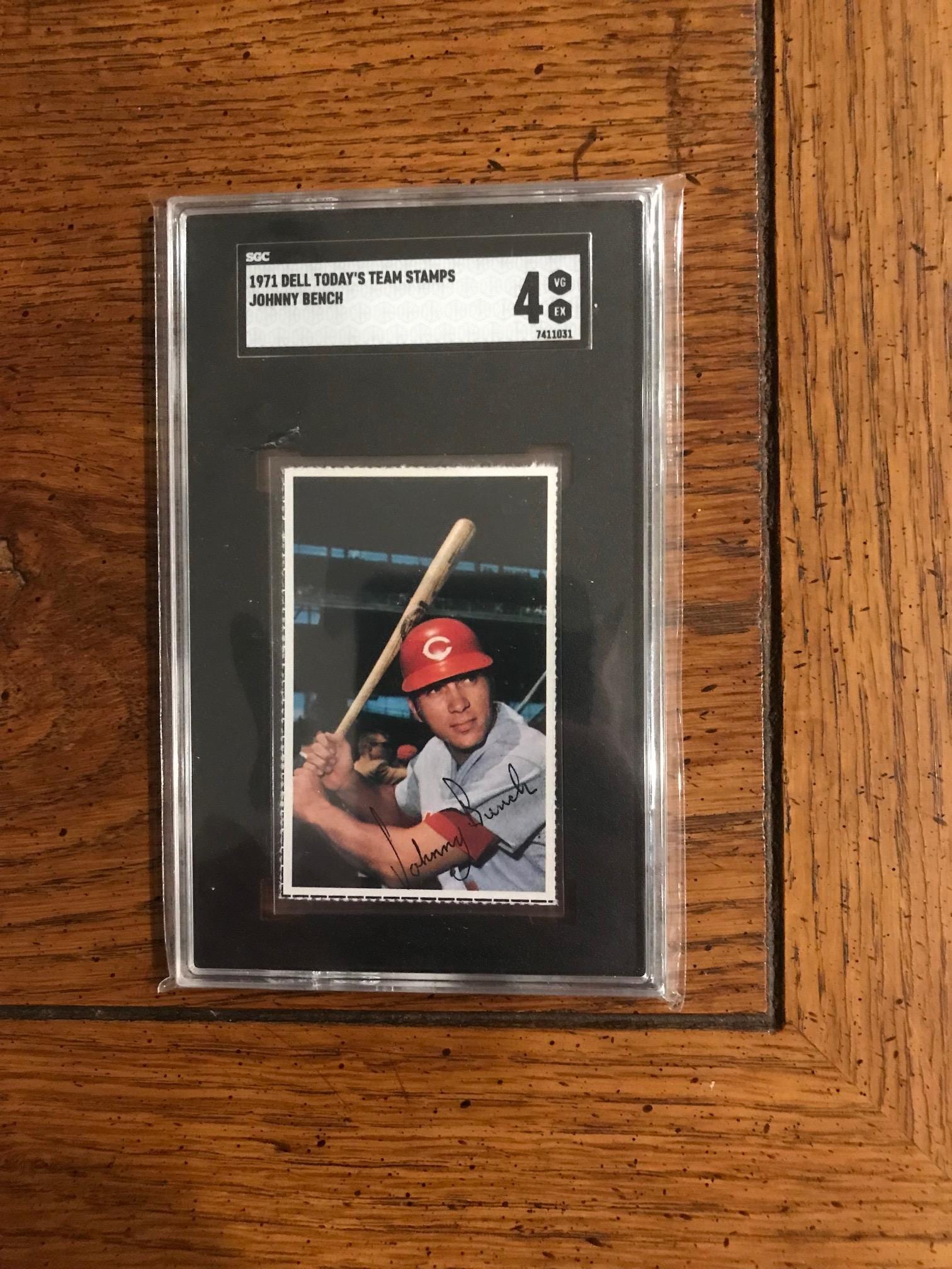Johnny - ジョニー・ベンチ Yahoo!オークション bench Topps Five 日本 