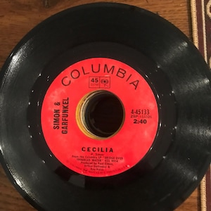 Simon & Garfunkel Cecil/The Only Living Boy In New York  (Original Issue) (201)