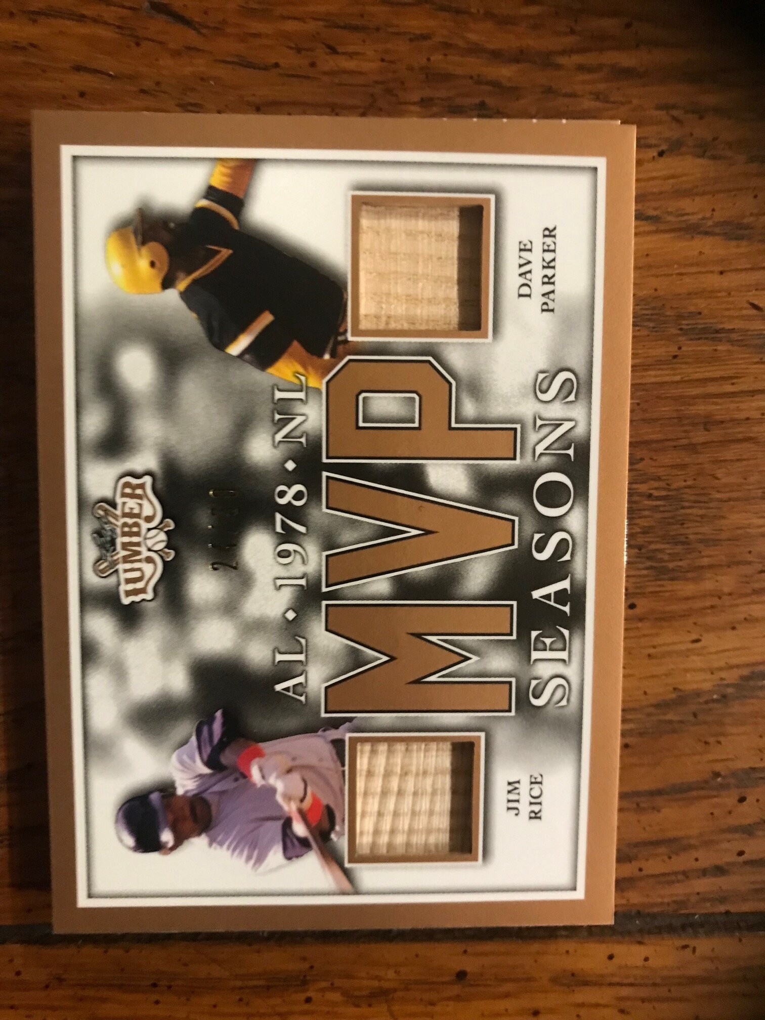 Dave Parker & Jim Rice 24/30 Leaf Lumber Double Game Used Bats (original  Issue) (01027) - Etsy