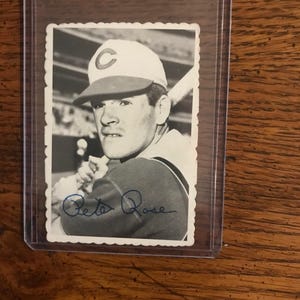 Pete Rose 1969 Topps Deckle Edge (original Issue) (As Pictured) (5943)