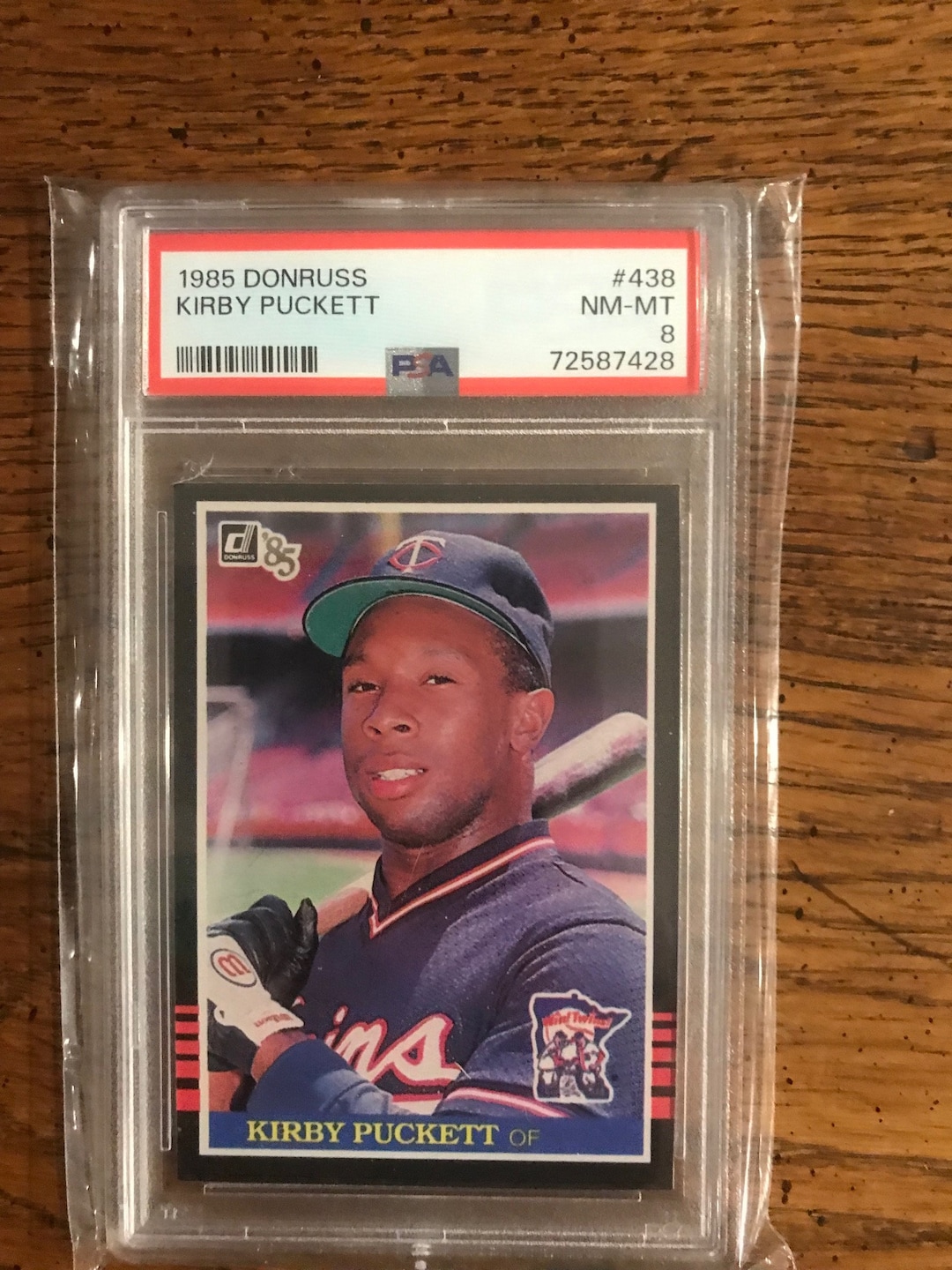 Kirby Puckett Rookie 1985 Donruss Baseball Card PSA 8 (as Pictured)  (original Issue) (04471) - Etsy, image size:1080x1440