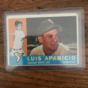 Luis Aparicio 1960 Topps (edizione originale) (come nella foto) (2147)
