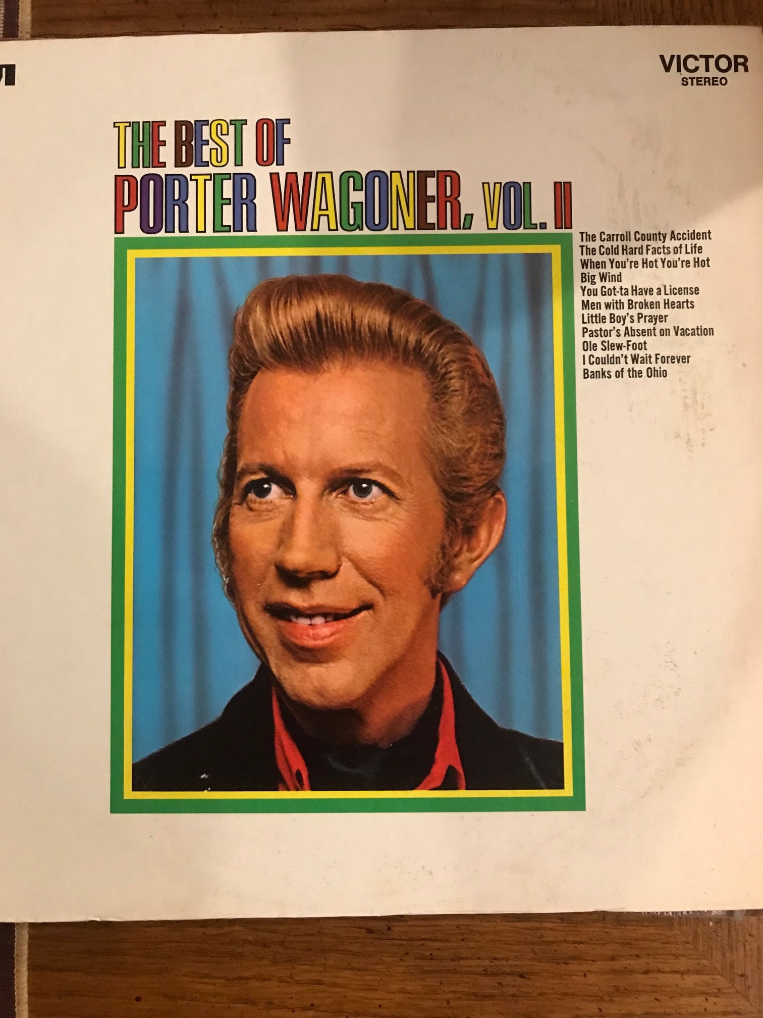 Porter Wagoner Greatest Hits Vol. 2 Vinyl LP Free Shipping in Etsy