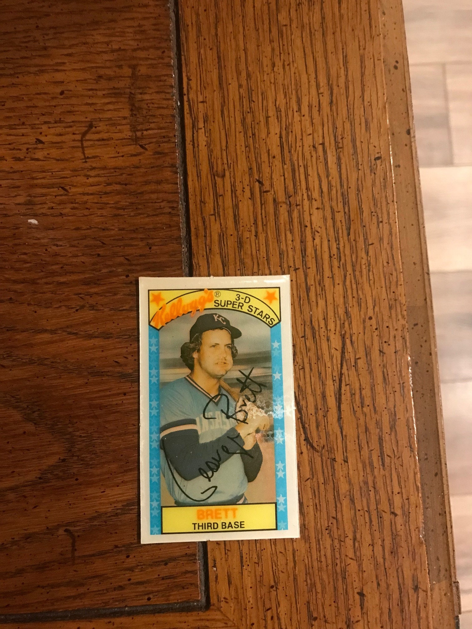 George Brett 1979 Kelloggs Baseball Card (Original Issue) (As Pictured) (934)