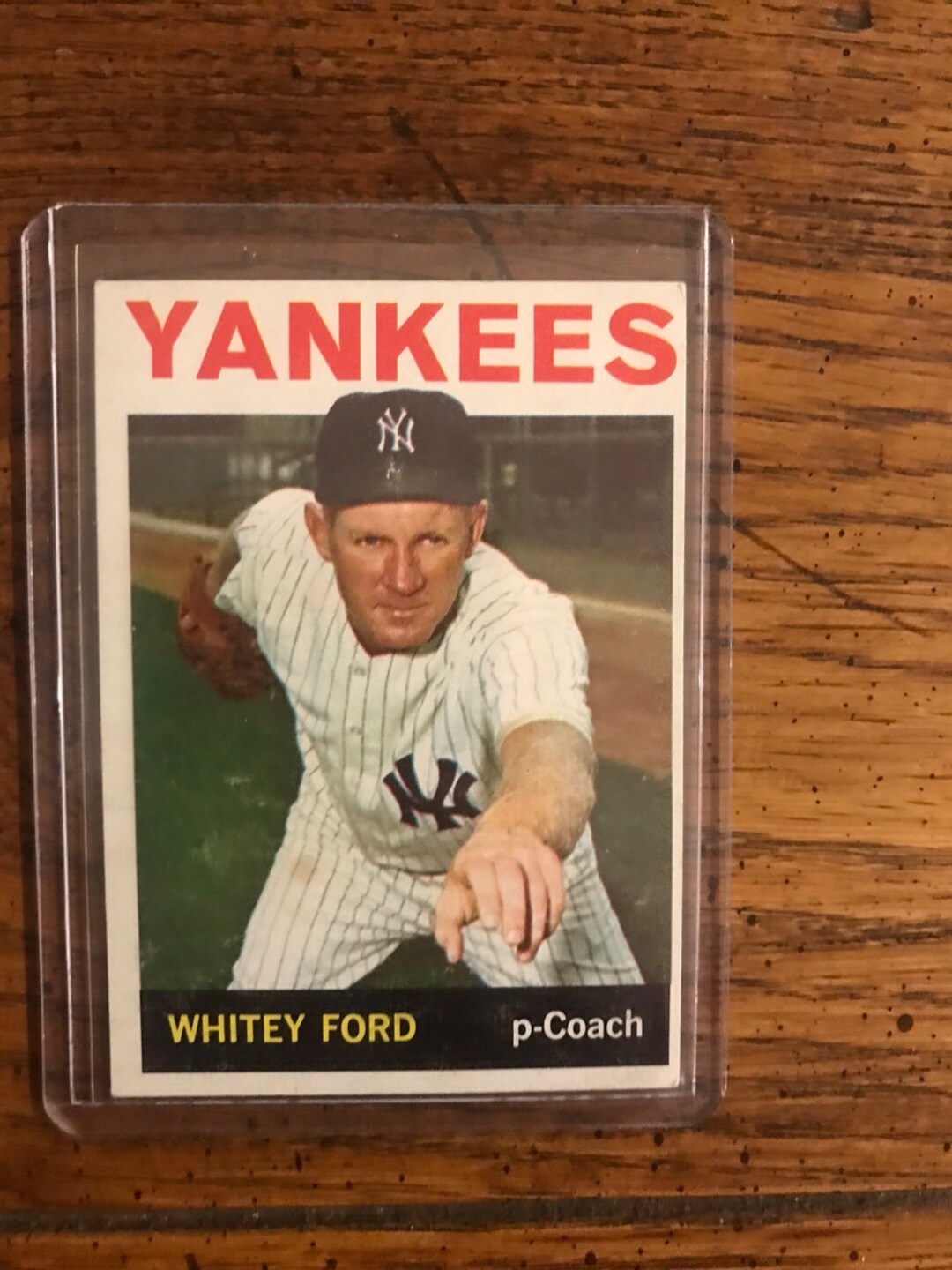Whitey Ford 1964 Topps Baseball Card (as Pictured) (03306) - Etsy