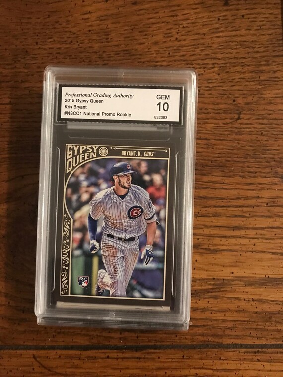 Kris Bryant Gypsy Queen Baseball Card Graded 10 (as Pictured) (original  Issue) (5423) - Etsy Israel