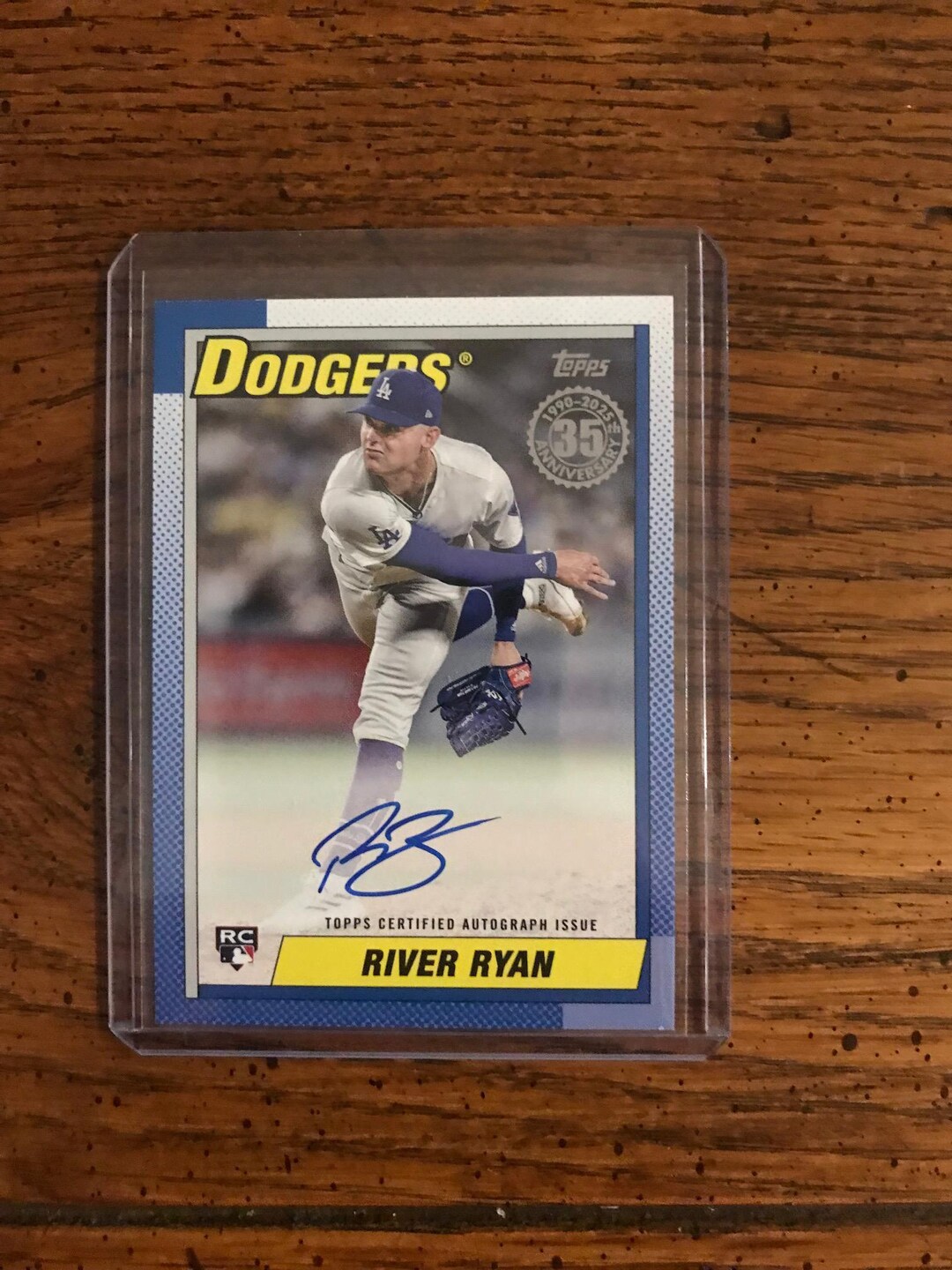 River Ryan Autograph 1996 Topps Certified Baseball Card (original 