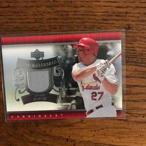 Scott Rolen Spiel Verwendete Memorabilie Karte (Wie Abgebildet) (04112)