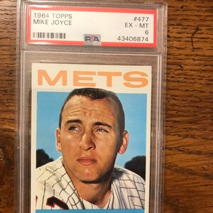 Mike Joyce PSA 6 1964 Topps (Original Ausgabe) (Wie abgebildet) (1174)