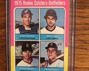Gary Carter Rookie 1975 Topps Baseball Card (Original Issue) (As Pictured) (6324)