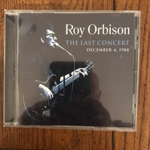 Roy Orbison cd The Last Concert BB Hole In Back Of Jewel Case free shipping In USA (CD-2)