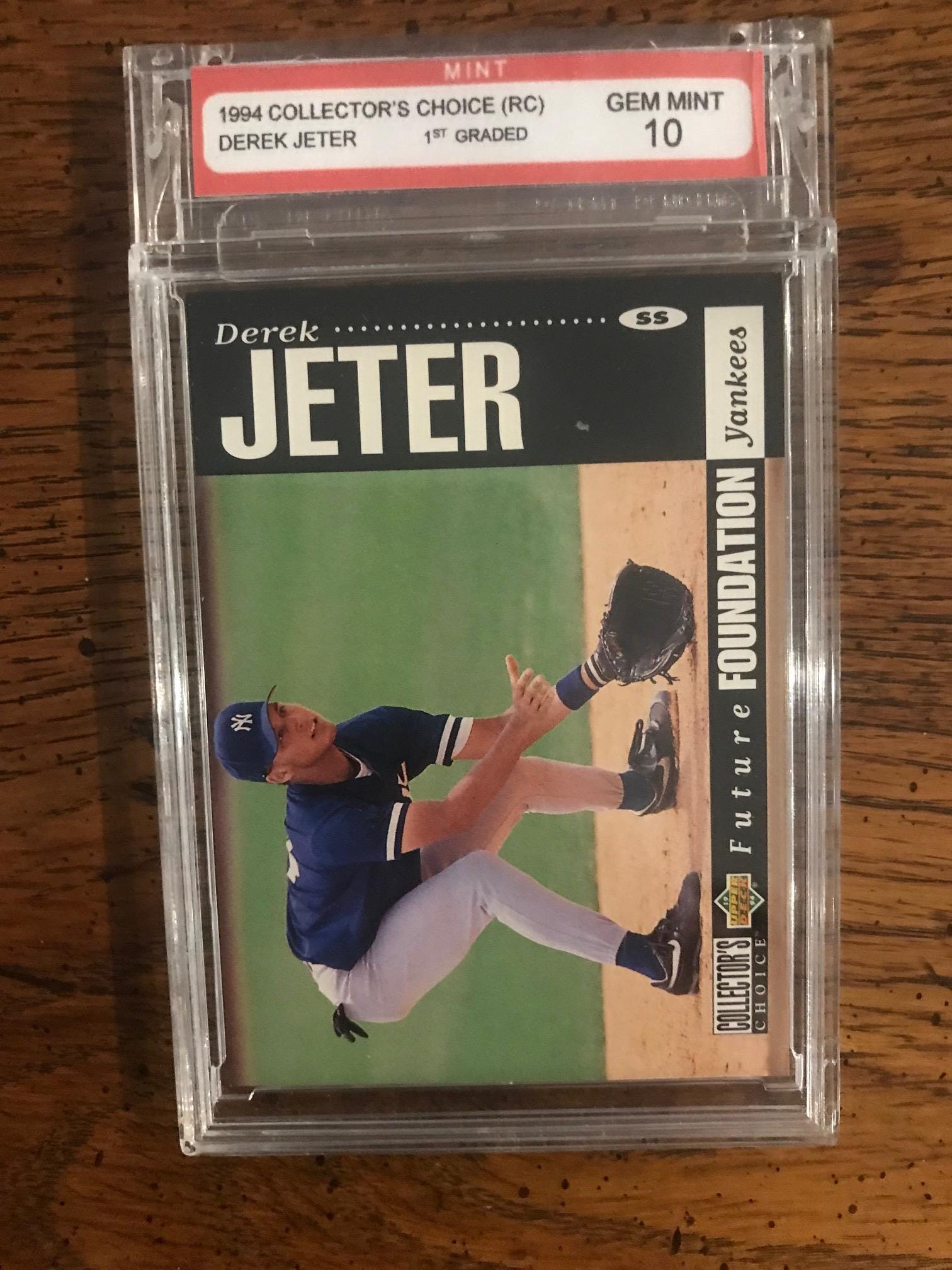 Derek Jeter Rookie 1994 Collector