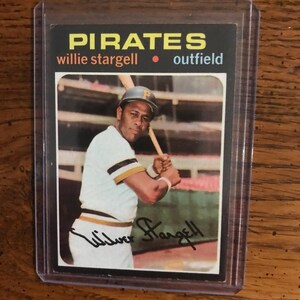 Tarjeta de béisbol Topps de Willie Stargell de 1971 (edición original) (como se muestra) (5916)