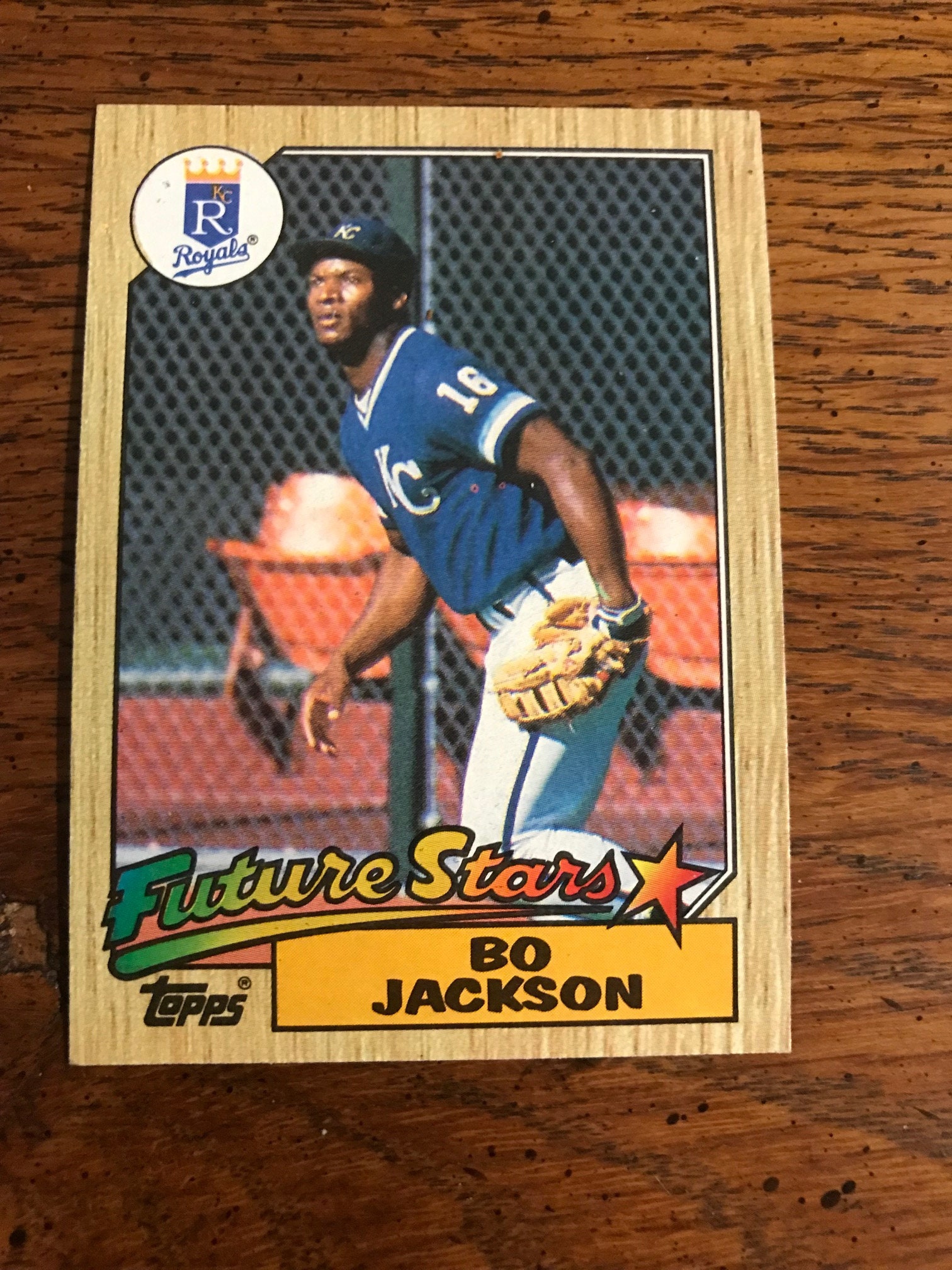 Bo Jackson 1987 Topps Card Original Issue as Pictured - Etsy