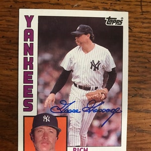 Rich Gossage firmato a mano Autograph Baseball Card (edizione originale) (come nella foto) (1170)