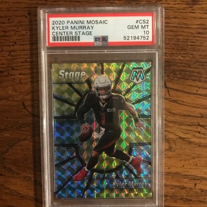 Kyler Murray Panini Mosaic Center Stage Graded PSA 10 (como se muestra) (Edición original) (2446)
