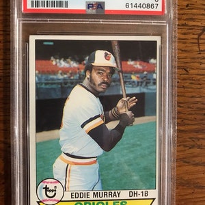 Eddie Murray PSA 6 Second Year 1979 Topps  Baseball Card (Original Issue) (As Pictured) (00255)