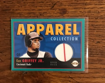 Karta baseballowa Ken Griffey Jr. Upper Deck Authentic Jersey Patch (jak na zdjęciu) (oryginalne wydanie) (4072)