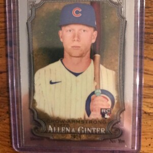 Pete Crow Armstark Allen & Ginter Baseballkarte (Originalheft) (Wie abgebildet) (6213)