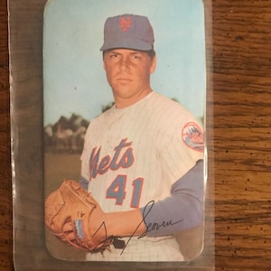 Tom Seaver 1971 Topps Large Size Baseball Card (original Issue) (As Pictured) (3832)