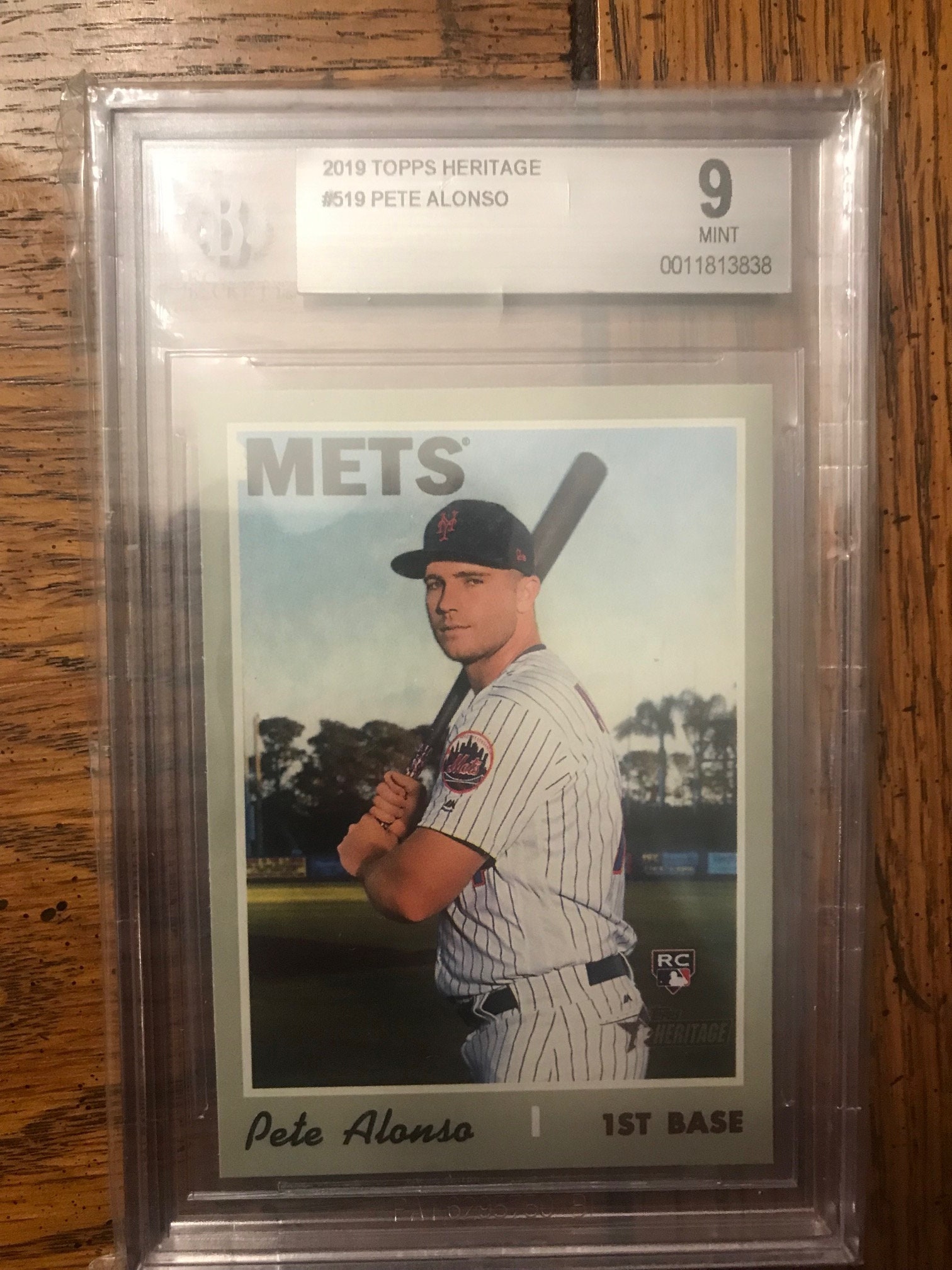 Pete Alonso 2020 Topps Archives Number 60AR-PA Base Sub Set 
