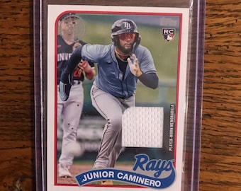 ジュニア・カミネロ Topps レリックパッチカード（写真の通り