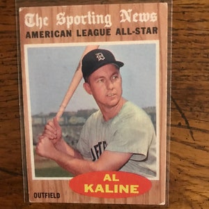 Al Kaline All Star 1962 Topps Baseball Card (As Pictured) (03294)