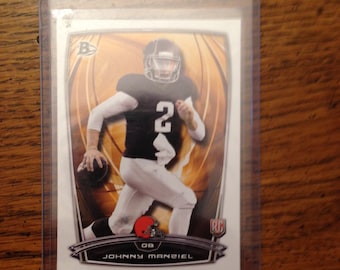 Johnny Manziel  Bowman Rookie Football Card  (As Pictured) (0054)