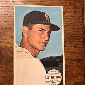 Carl Yastrzemski 1964 Topps Giant Large Size (come nella foto) (Numero originale) (B001)