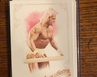 Hulk Hogan Thunderlips Allen & Ginter Card (Original Issue) (As Pictured) (1314)