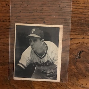 Tarjeta de béisbol de Emil Dutch Leonard Bowman de 1948 (edición original) (como se muestra en la imagen) (4334)
