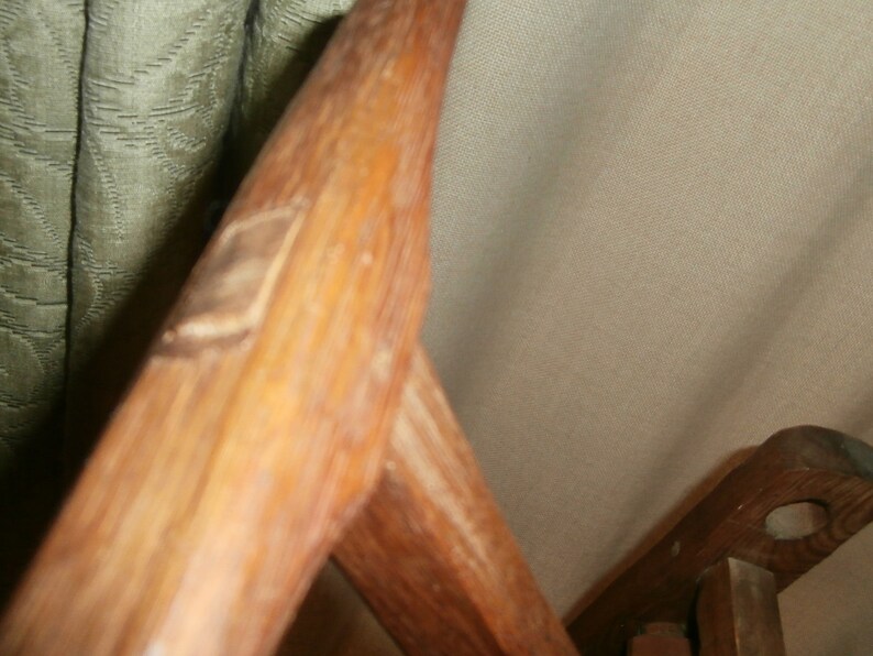 Antique hand made hand carved primitive wooden yarn winder spinner with wood pegs large 31 x 21 x 12 12 inches rustic built farm house