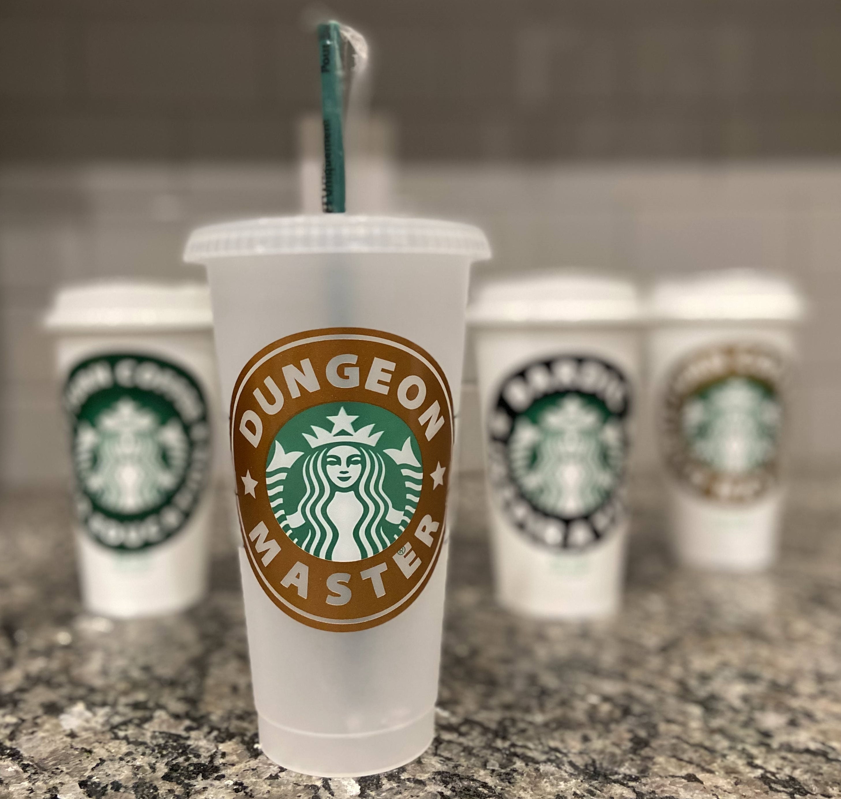 Dungeons and Dragons Personalized Starbucks Tumbler I Turn Etsy