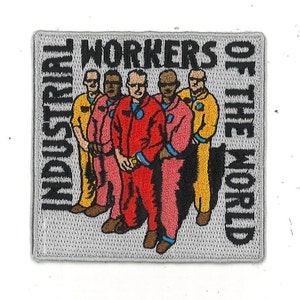 Union-patch, Industrial Workers of the World-patch, IWW-patch