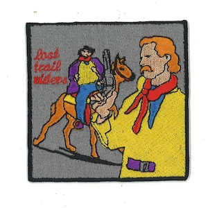 Parche occidental, parche vaquero, parche The Lost Trail Riders