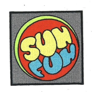 patch de sol, patch de verão, patch de diversão ao sol, patch de diversão ao sol