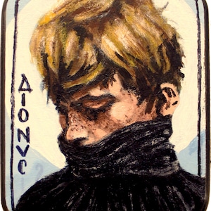 St. Denis modern icon 5&quot;x7&quot; print