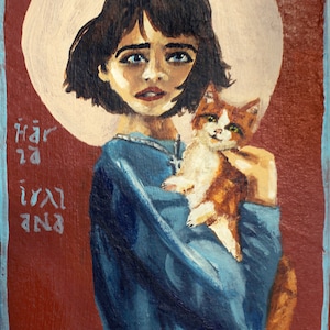 St. Julian of Norwich modern icon 5&quot;x7&quot; print