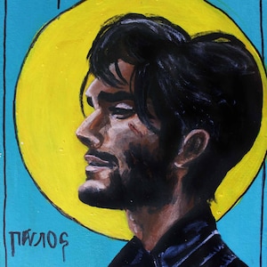 St. Paul modern icon 5&quot;x7&quot; print