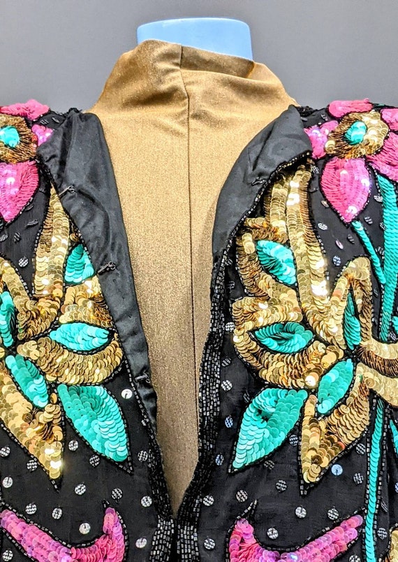 Vintage Jean for Joseph Le Bon Silk Beaded Jacket - Etsy Vintage Jean for Joseph Le Bon Silk Beaded Jacket - Etsy